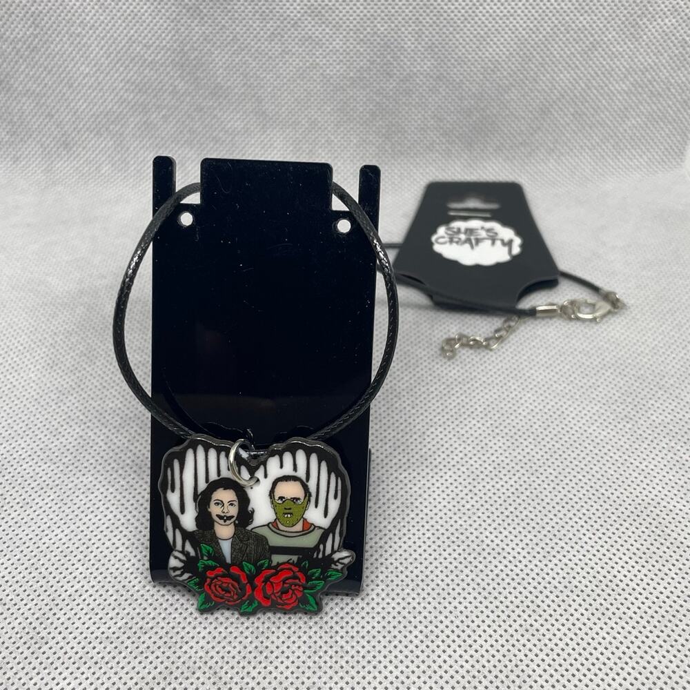 The Silence Of The Lambs Vinyl Cord Pendant Necklace
